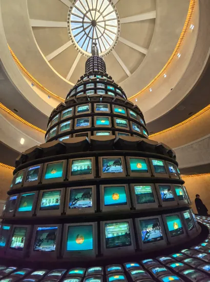 Nam June Paik’s Dadaikseon installation at MMCA Gwacheon (National Museum of Modern and Contemporary Art)