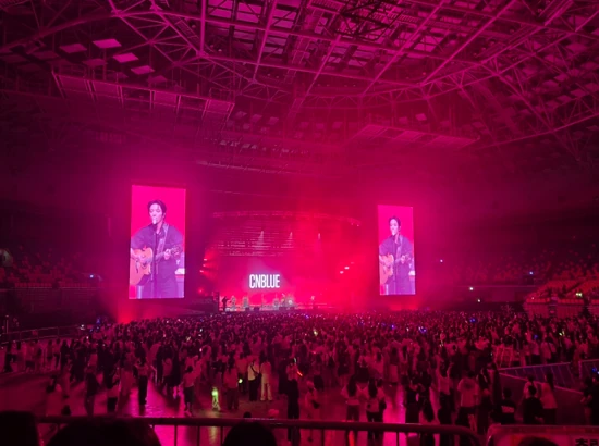 Indoor concert scene and audience crowd at Olympic Park for Seoul Jazz Festival 2026 tickets