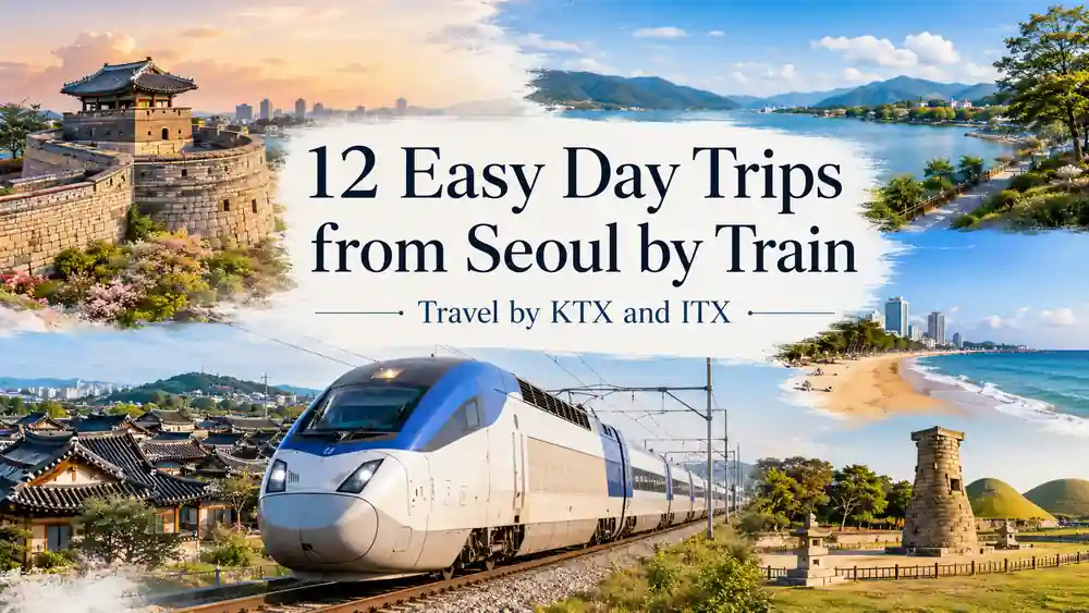 KTX train and popular day trips from Seoul by train